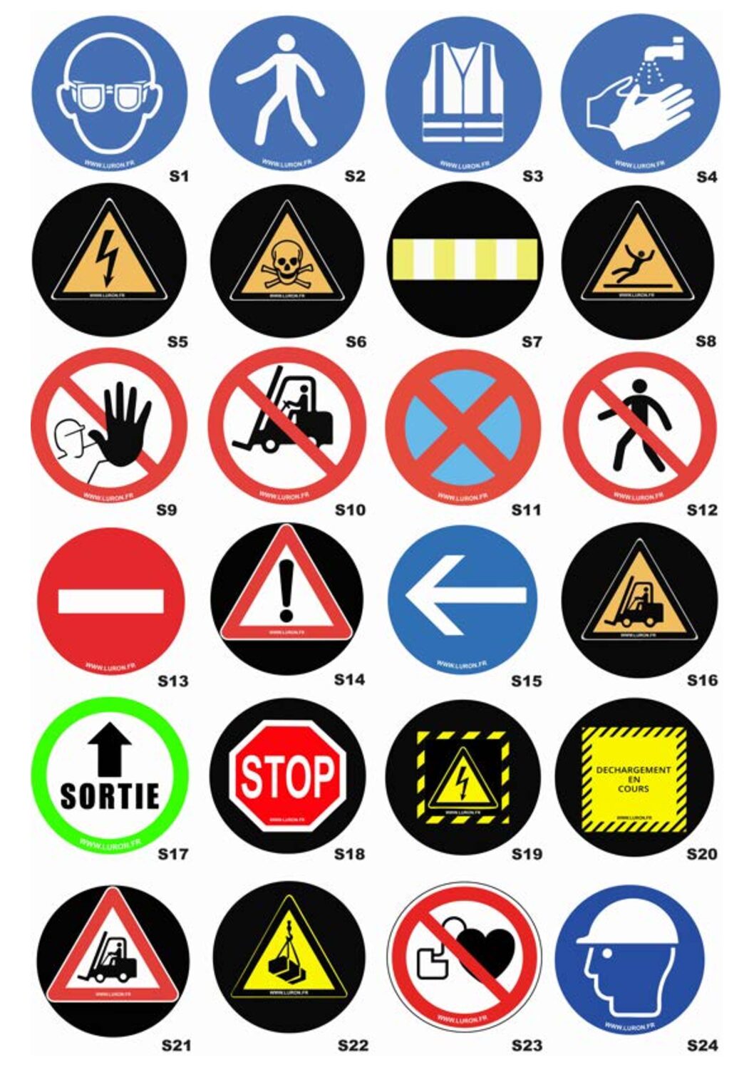 Gobos signalétique en stock – Image 3